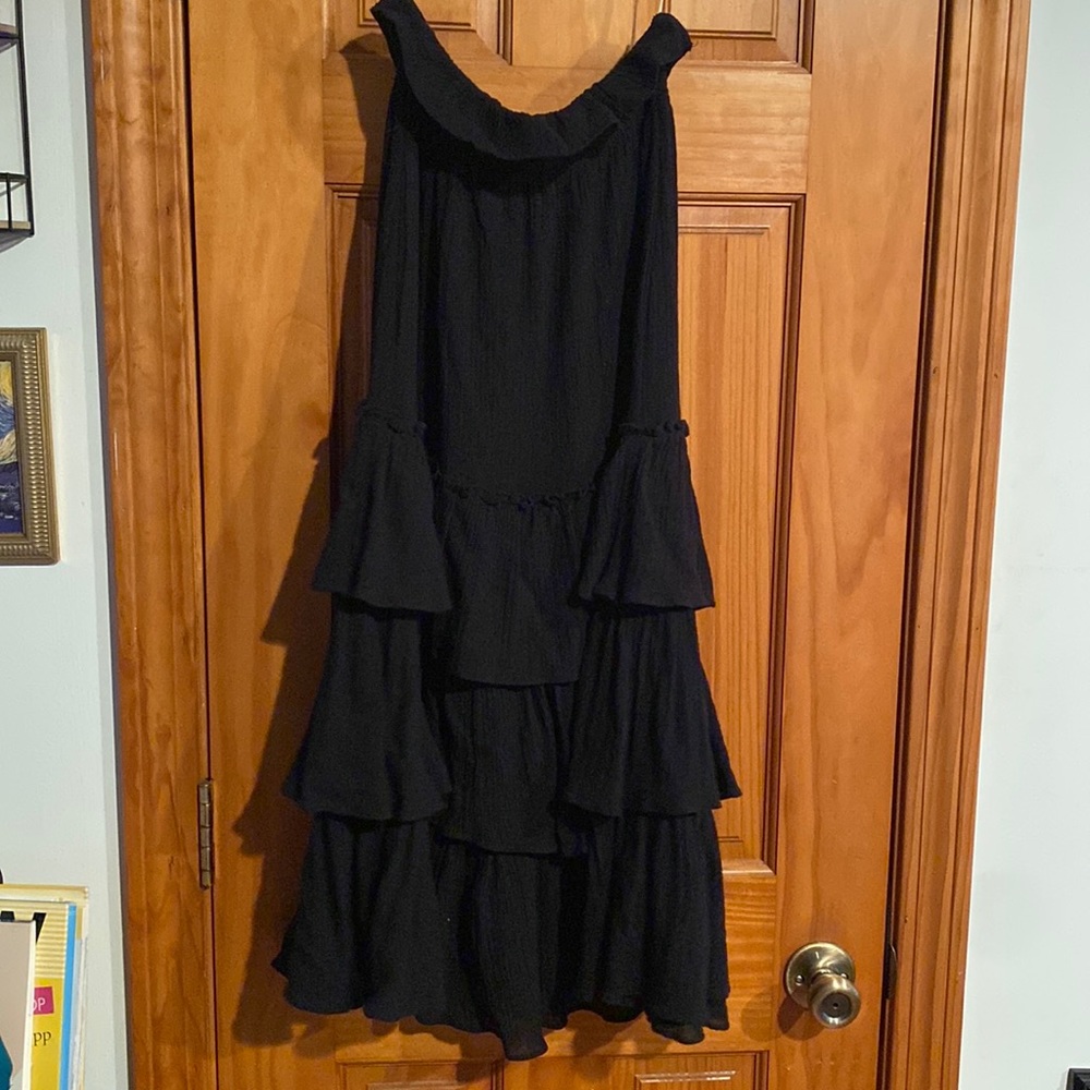 Free people layered goth skirt